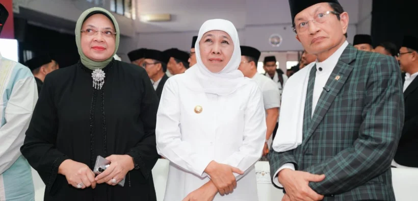 Senin (22/9/2025), Menteri Agama RI Prof. Nasaruddin Umar bersama Gubernur Jawa Timur Khofifah Indar Parawansa memimpin Ithlaq atau Kick Off Hari Santri Nasional 2025.
