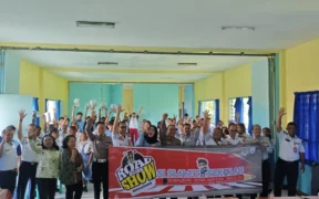 Satresnarkoba Polres Batu Berikan Penyuluhan Ke Pelajar