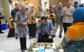 24 desa/kelurahan dan 3 kecamatan se-Kota Batu, Semua hadir dalam rangka Lomba Cipta Menu Beragam, Bergizi, Seimbang, dan Aman (B2SA)