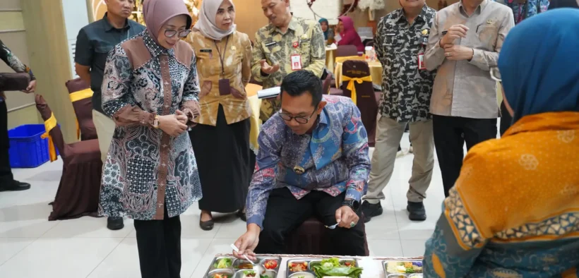 24 desa/kelurahan dan 3 kecamatan se-Kota Batu, Semua hadir dalam rangka Lomba Cipta Menu Beragam, Bergizi, Seimbang, dan Aman (B2SA)