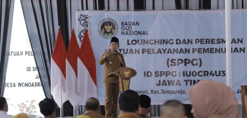 Gus Fawait Resmikan Dapur SPPG Pertama di Jember Selatan