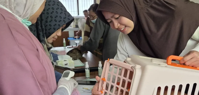 Ratusan Hewan Peliharaan Mendapatkan Vaksinasi Rabies Gratis 