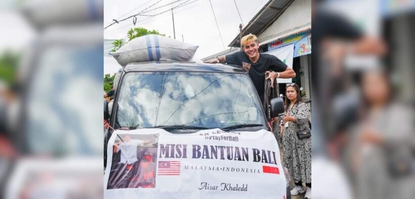 Aisar Khaled bantu banjir