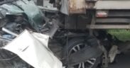 kecelakaan Honda Jazz Tol Cipularang