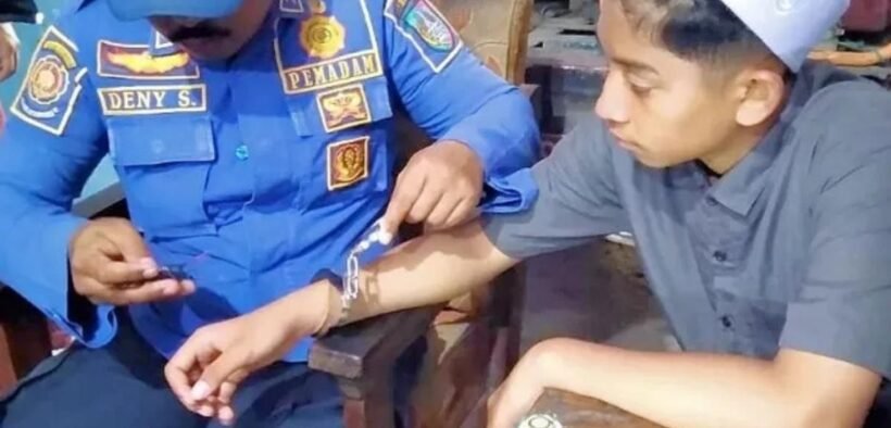 insiden santri terjebak borgol