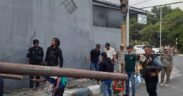 penertiban tiang internet Jombang