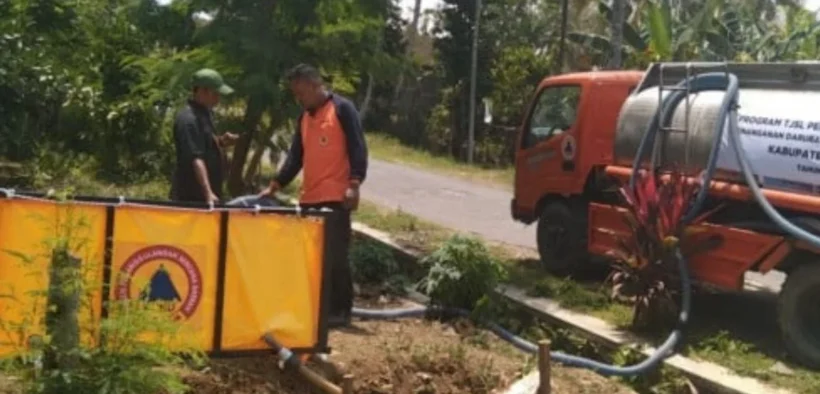 Badan Penanggulangan Bencana Daerah (BPBD) Kabupaten Malang melakukan monitoring potensi kekeringan di sejumlah wilayah Malang Selatan.