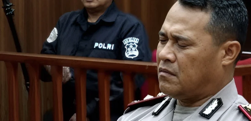 Kompol Kosmas Kaju Gae resmi diberhentikan tidak dengan hormat (PTDH) oleh Komisi Kode Etik Polri, dalam Kasus Pelindasan Ojol Affan