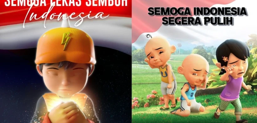 BoBoiBoy dan Upin Ipin Suarakan Doa untuk Indonesia