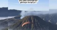 Tangkapan layar video unggahan @indonesian_mountains