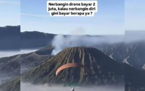 Tangkapan layar video unggahan @indonesian_mountains