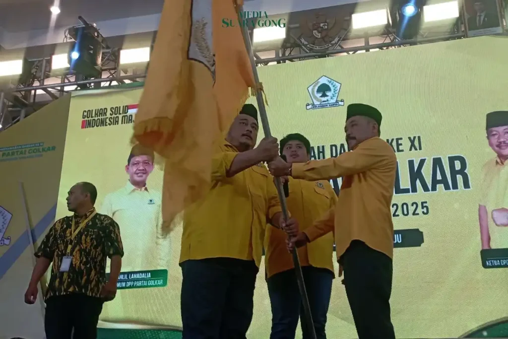 Sudarman resmi terpilih sebagai Ketua Dewan Pimpinan Daerah (DPD) Partai Golkar Kabupaten Malang periode 2025–2030.