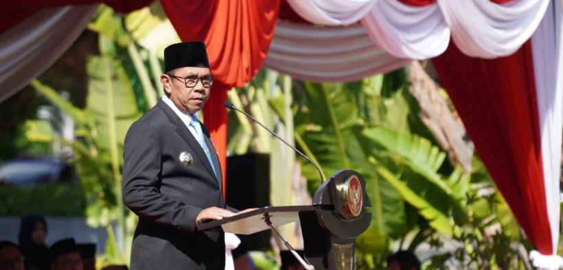 Pemerintah Kota Batu menggelar upacara khidmat memperingati Hari Kesaktian Pancasila di halaman Balai Kota Among Tani, Rabu (1/10/2025) pagi