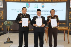 Pemkab Jombang, Kejaksaan, dan Polres Teken MoU Berantas Korupsi