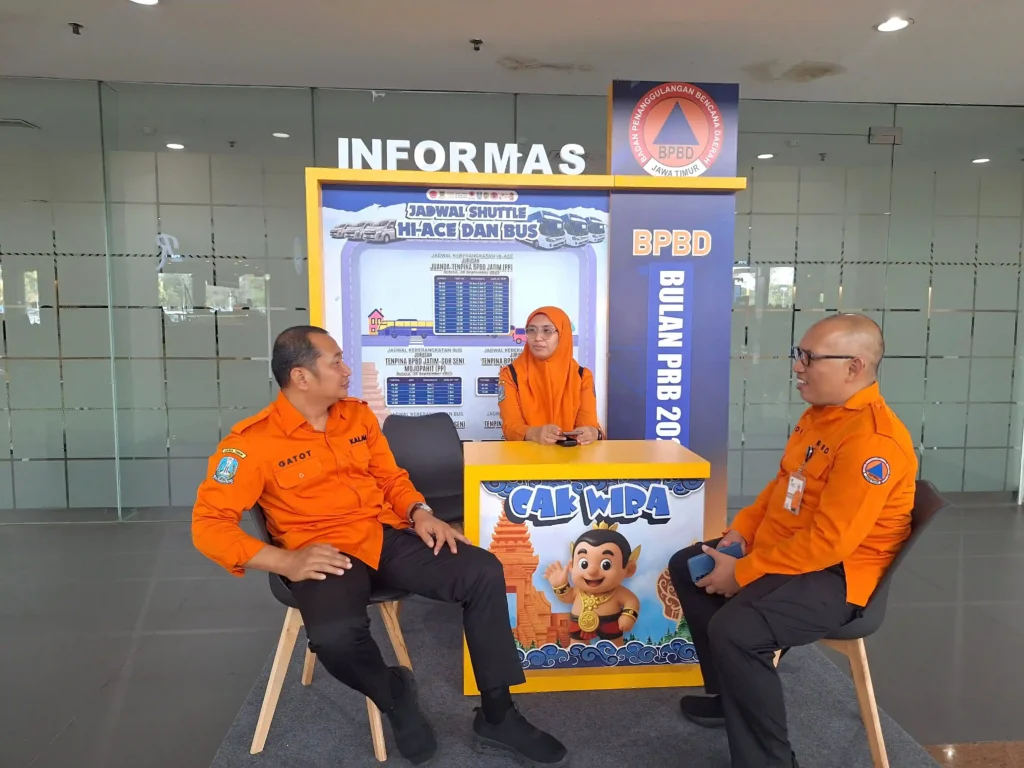 Jawa Timur Siap Sukseskan Peringatan Bulan PRB 2025 di Mojokerto Raya