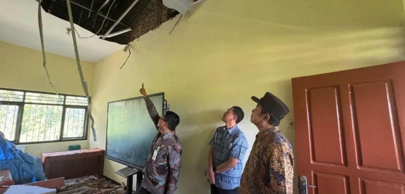 Gempa bumi yang mengguncang Kabupaten Sumenep, Jawa Timur, Selasa (30/9/2025) mengakibatkan Sekolah Rusak, Bupati Hamid prioritaskan perbaikan