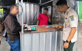 Satpol PP Surabaya dan Bea Cukai Sidoarjo Sita 163 Ribu Batang Rokok Ilegal