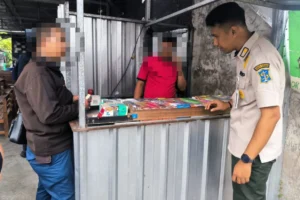 Satpol PP Surabaya dan Bea Cukai Sidoarjo Sita 163 Ribu Batang Rokok Ilegal