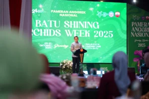 Tampilkan Pesona Anggrek Nusantara: Batu Shining Orchid Week 2025 Menjadi Ikon Kota Batu
