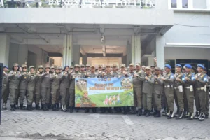 Satpol PP Surabaya Usung Tagline Baru