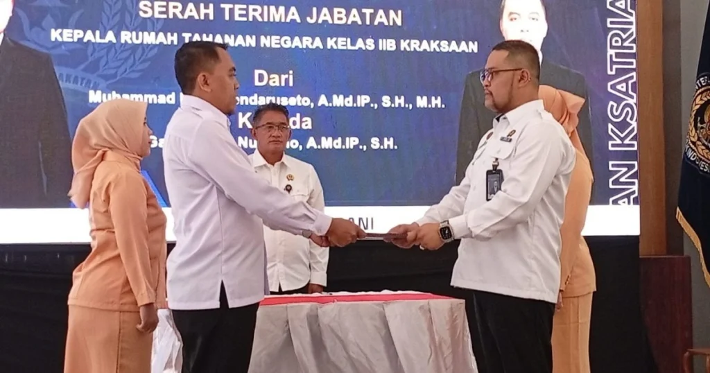 Estafet Kepemimpinan: Galih Setiyo Pimpin Rutan Kraksaan