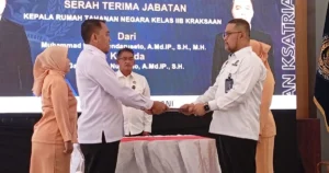 Estafet Kepemimpinan: Galih Setiyo Pimpin Rutan Kraksaan