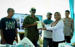 Wakil Wali Kota Probolinggo bersama Kapolres Probolinggo Kota menghadiri kegiatan Penanaman Jagung Serentak Kuartal IV