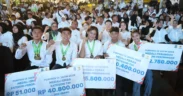 Pemerintah Kota Surabaya menyalurkan bonus senilai total Rp42,7 miliar bagi para atlet dan pelatih berprestasi di Porprov Jatim 2025
