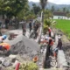 Pembangunan saluran drainase di kawasan pertanian Dusun Krajan 1 B, Desa Lebakharjo, Kec. Ampelgading, Kabupaten Malang