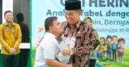 Wali Kota Probolinggo, Jumat (10/10/2025), menggelar kegiatan Gathering Ceria Anak Difabel bersama Kepala Daerah.