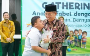 Wali Kota Probolinggo, Jumat (10/10/2025), menggelar kegiatan Gathering Ceria Anak Difabel bersama Kepala Daerah.