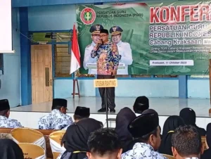 PGRI Kraksaan Gelar Konferensi Cabang, Sinergikan Guru Negeri dan Swasta