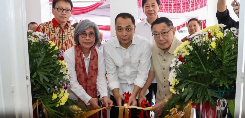 Wali Kota Surabaya Eri Cahyadi bersama Yayasan Bhakti Persatuan meresmikan Rumah Akupunktur “Griya Sehat Cahyadi”