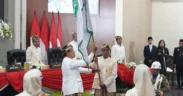 Pemerintah Kota bersama DPRD Kota Batu menggelar Rapat Paripurna Peringatan Hari Jadi ke-24 Kota Batu, Kamis (16/10), di ruang rapat utama DPRD.