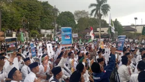 Kader NU dan Santri Kabupaten Malang Geruduk Mapolres, Tuntut Trans7