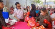 Ribuan warga Batu, serbu program Pasar Murah untuk Rakyat yang digelar Fraksi Partai Kebangkitan Bangsa (PKB) DPR RI.