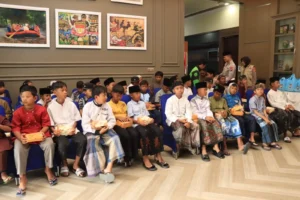 Puluhan Anak Ikuti Khitan Massal Gratis di Polres Malang