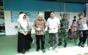 FT. Saat Bupati Malang sedang meresmikan Satuan Pelayanan Pemenuhan Gizi (SPPG) baru di wilayah Kabupaten Malang (MemoX/nif).