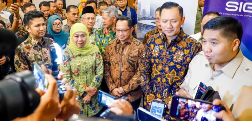 3 menteri bersama Gubernur Khofifah Percepat Program Rumah Layak atau KUR Perumahan dan FLPP di Surabaya, Kamis (16/10/2025).