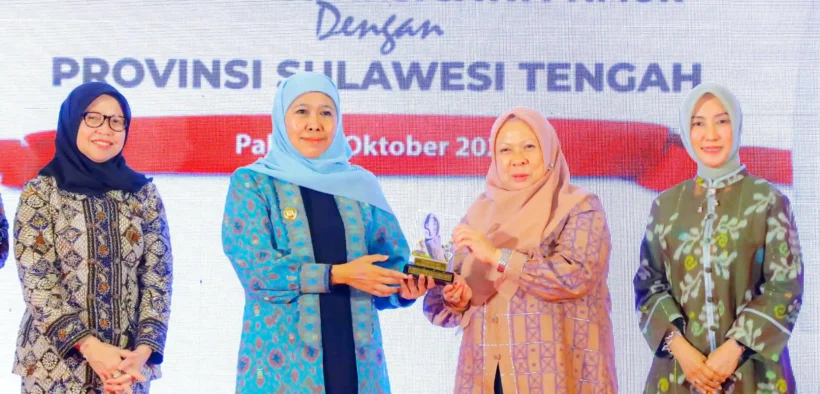 Gubernur Jatim Khofifah kembali mencatat prestasi luar biasa lewat Misi Dagang antara Provinsi Jawa Timur dan Sulawesi Tengah (Sulteng)