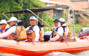 Gubernur Jawa Timur Khofifah peringati Hari Jadi ke-80 Provinsi Jawa Timur, World Clean Up Day 2025 sekaligus HUT Korps Marinir.