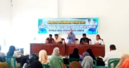 Dinas Perdagangan dan Perindustrian (Disdagrin) Kabupaten Jombang menggelar kegiatan pembinaan pengembangan pelaku usaha di Balai Desa Ceweng, Kecamatan Diwek, Senin (20/10/2025).