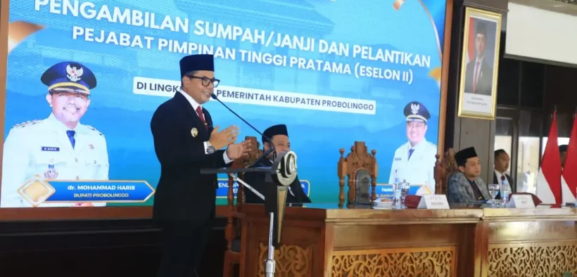 Sebanyak 19 Pejabat Pimpinan Tinggi Pratama (Eselon II) di lingkungan Pemerintah Kabupaten (Pemkab) Probolinggo resmi dilantik
