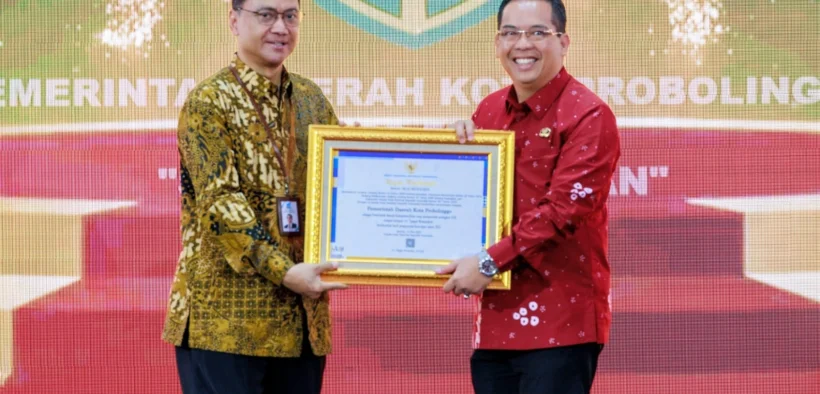 Pemkot Probolinggo mendapat peringkat ke-17 dengan predikat AA (sangat memuaskan) pada 2024 Pengawasan Kearsipan.