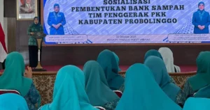 PKK Kabupaten Probolinggo Dorong Pembentukan Bank Sampah
