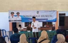 Pemkab Jombang melalui Bagian Hukum Setda Jombang menggelar sosialisasi hukum terkait pencegahan kekerasan terhadap perempuan dan anak