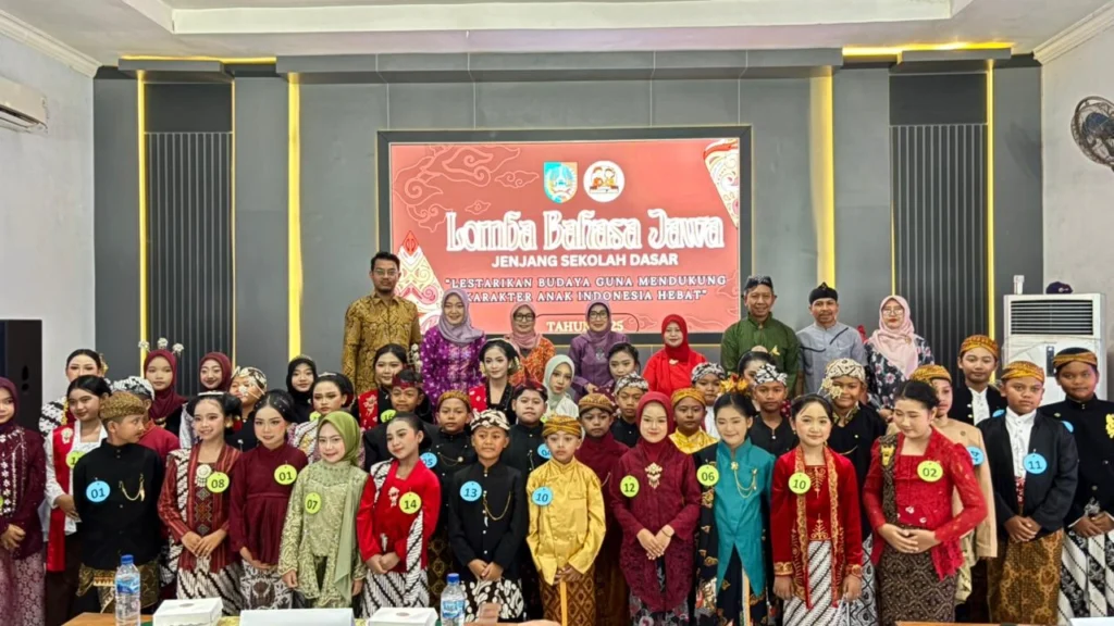 Disdikbud Jombang Gelar Lomba Bahasa Jawa SD 2025