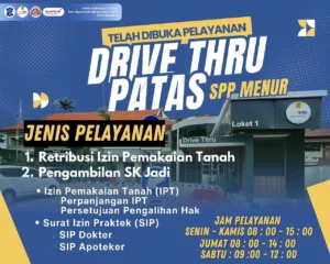 DPMPTSP Surabaya Luncurkan Layanan Drive Thru Perizinan di SPP Menur