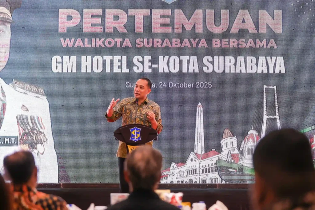 Wali Kota Surabaya Gelar Pertemuan dengan para General Manager (GM) hotel anggota Perhimpunan Hotel dan Restoran Indonesia (PHRI)