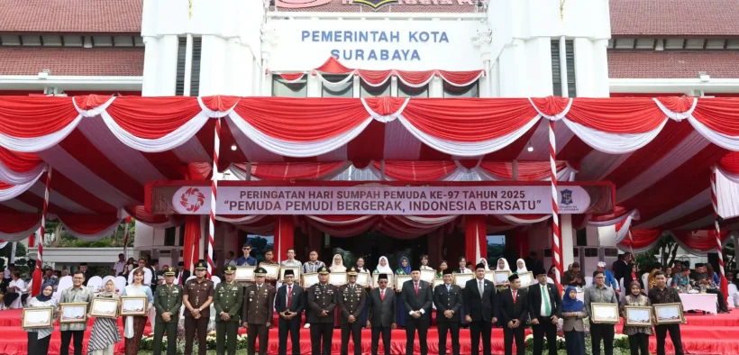 Pemkot Surabaya Apresiasi 68 Pemuda Berprestasi di Hari Sumpah Pemuda